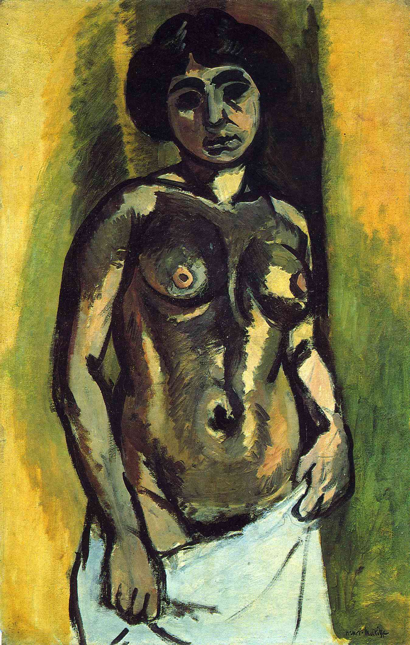 Henri Matisse - Nude. Black and Gold 1908